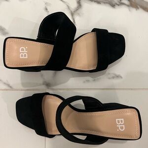 BP. Karly Platform Slide Sandals